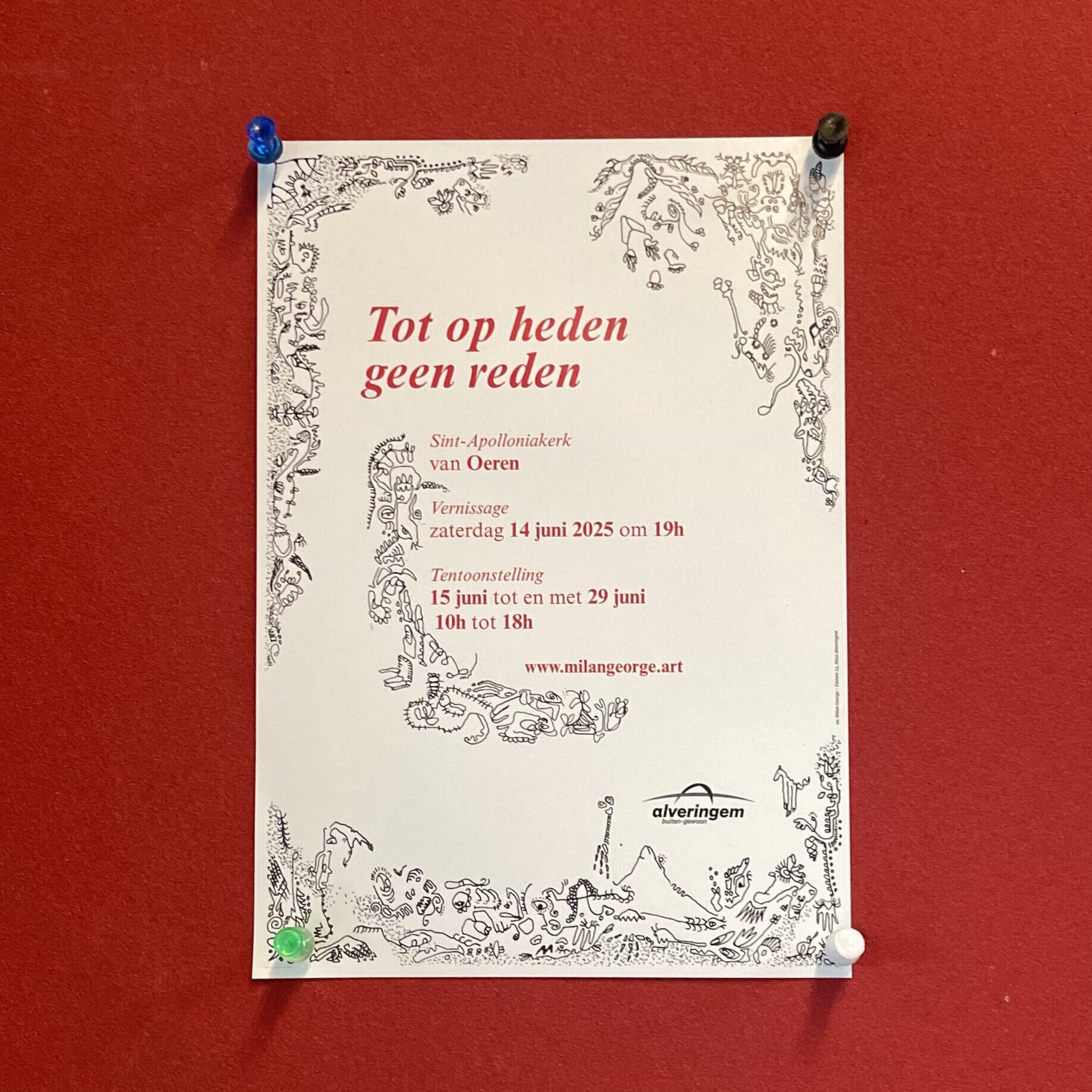 Tot op heden geen reden